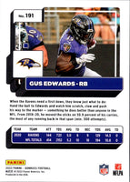 2022 Donruss Blue Press Proof Gus Edwards #191