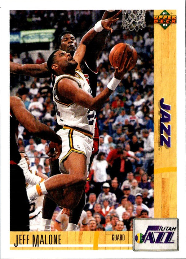 1991 Upper Deck Jeff Malone #166
