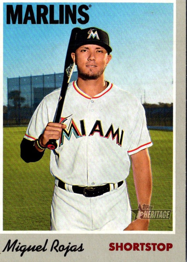 2019 Topps Heritage Miguel Rojas #103