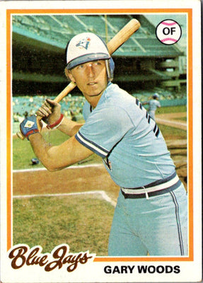 1978 Topps Gary Woods #599