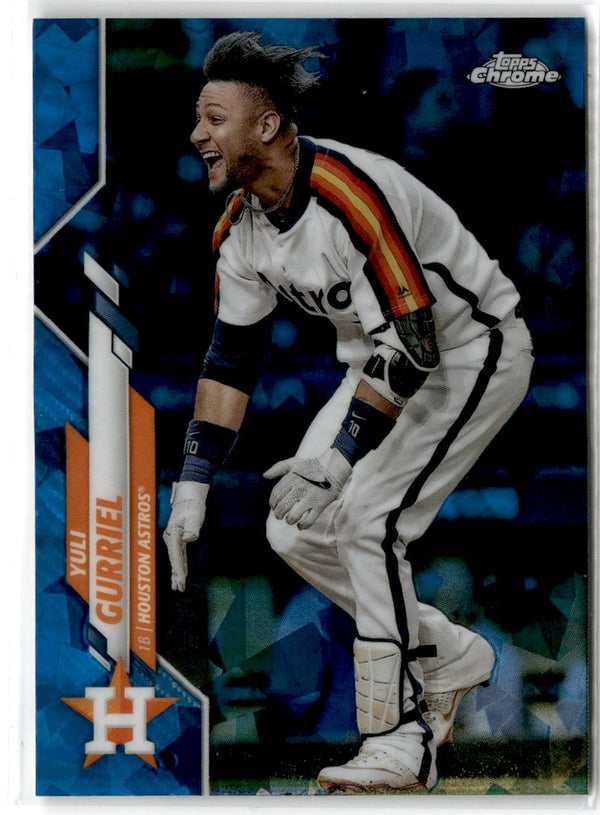 2020 Topps Chrome Sapphire Edition Yuli Gurriel #289