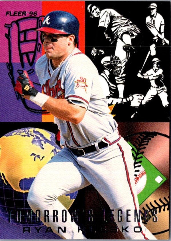 1995 Fleer Ryan Klesko #308