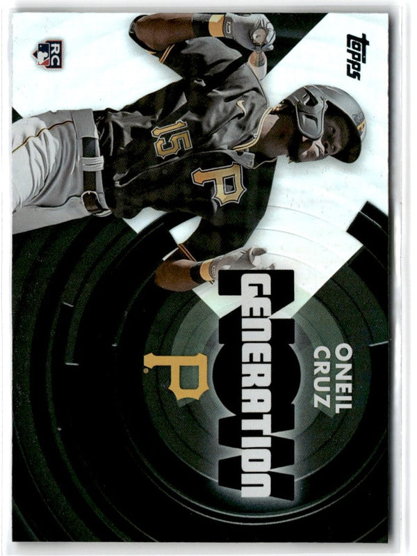 2022 Topps Generation Now Oneil Cruz #GN-48