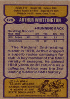 1979 Topps Arthur Whittington #128 Rookie