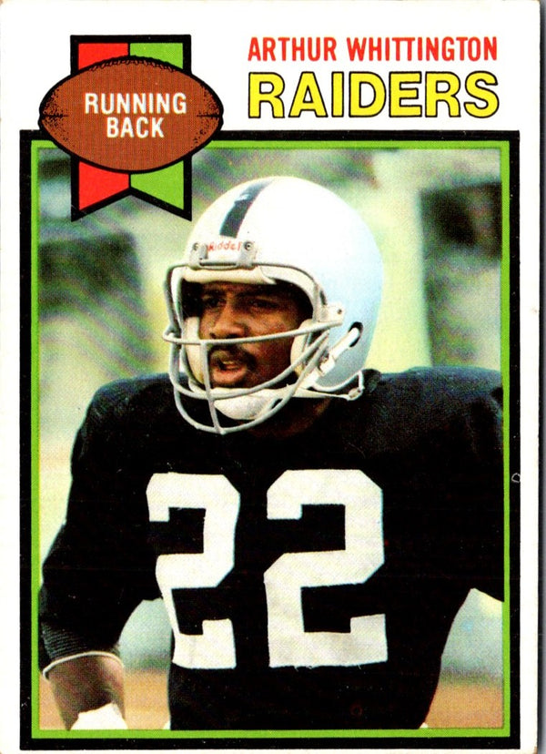 1979 Topps Arthur Whittington #128 Rookie