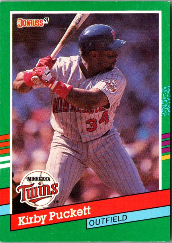 1991 Donruss Kirby Puckett #490