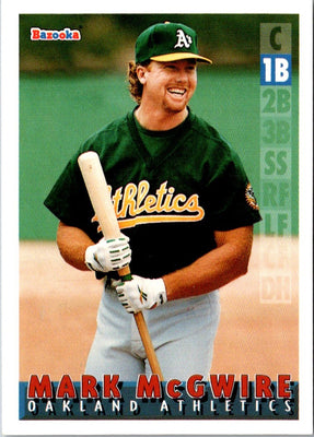 1995 Bazooka Mark McGwire #27