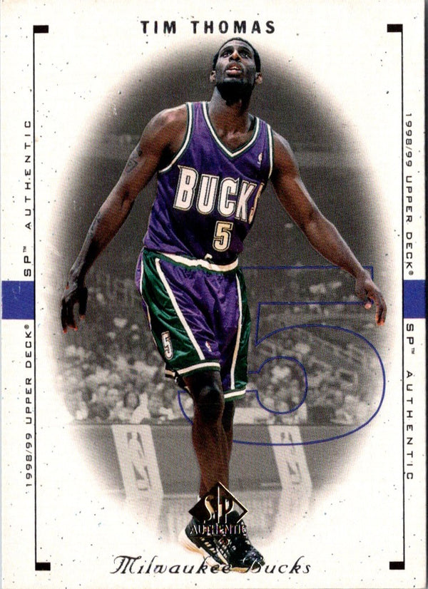 1998 SP Authentic Tim Thomas #65