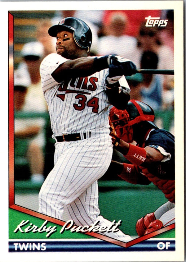 1994 Topps Kirby Puckett #100