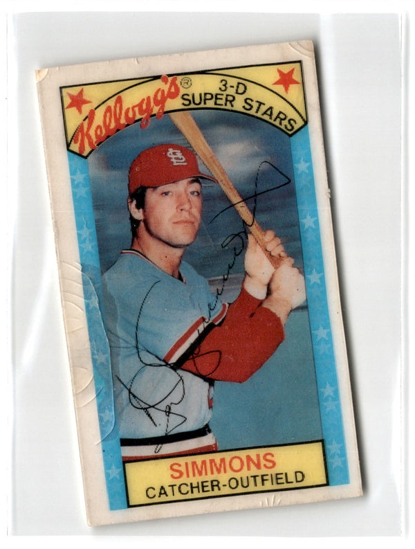 1978 Dover Publications Hall of Fame Cards Reprints Al Simmons #2