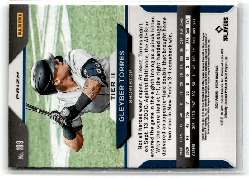 2021 Panini Prizm Gleyber Torres