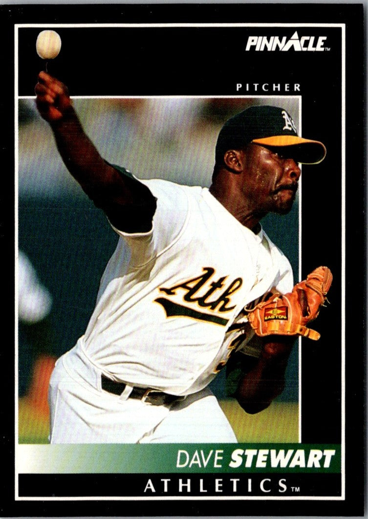 1992 Pinnacle Dave Stewart