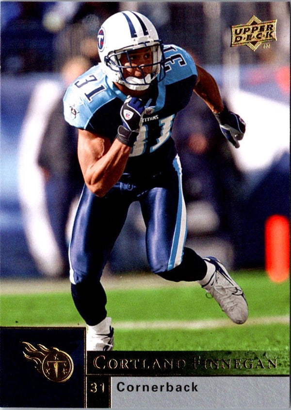 2009 Upper Deck Cortland Finnegan #192