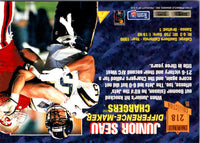 1995 Pinnacle Club Collection Junior Seau #218