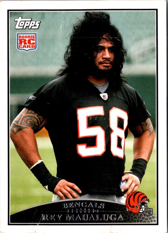 2009 Topps Rey Maualuga #386 Rookie