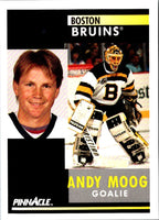 1991 Pinnacle Andy Moog #126