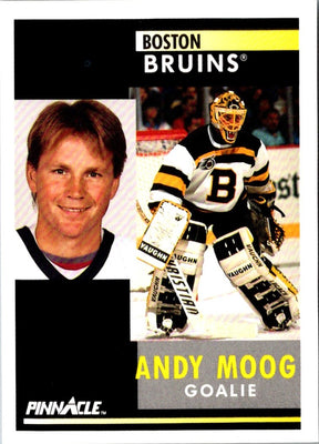 1991 Pinnacle Andy Moog #126