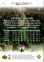 2001 Upper Deck Pros & Prospects Antoine Walker #5