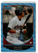 2013 Bowman Chrome Prospects Blue Wave Rio Ruiz