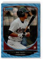 2013 Bowman Chrome Prospects Blue Wave Rio Ruiz #BCP83