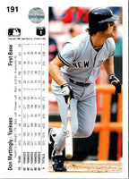 1990 Upper Deck Don Mattingly #191B