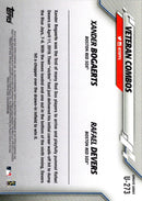 2020 Topps Update Time to Party (Rafael Devers / Xander Bogaerts)