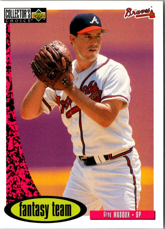 1996 Collector's Choice Signature Greg Maddux #268