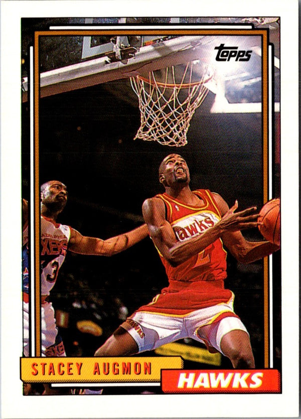 1992 Topps Stacey Augmon #97