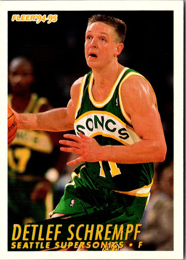 1994 Fleer Detlef Schrempf #218