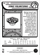 2022 Hoops Blue Jonas Valanciunas