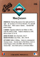 1992 Studio Mike Jackson #116