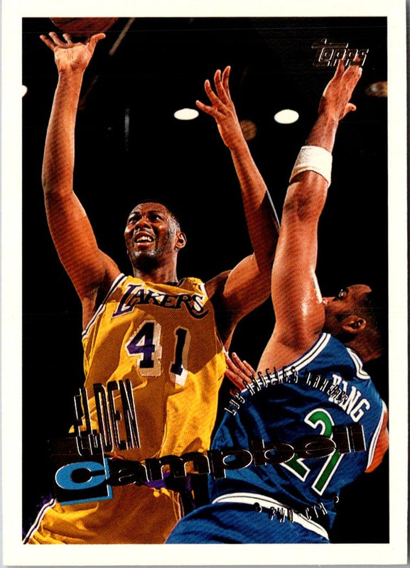 1996 Topps Elden Campbell #7