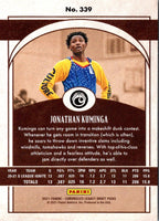 2021 Panini Chronicles Draft Picks Jonathan Kuminga #339