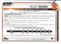 2021 Bowman Draft 1st Edition Heliot Ramos #BD-137