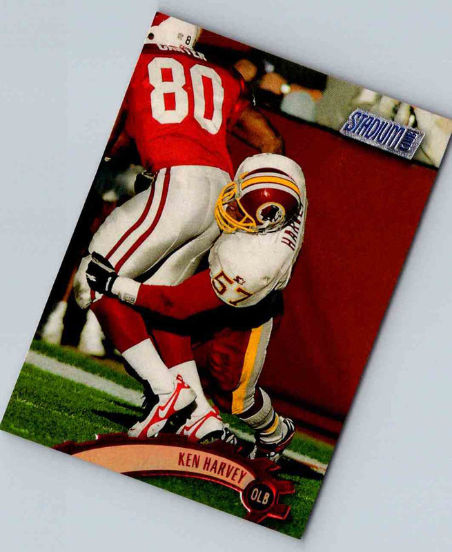 1997 Topps Stadium Club Football Ken Harvey #233