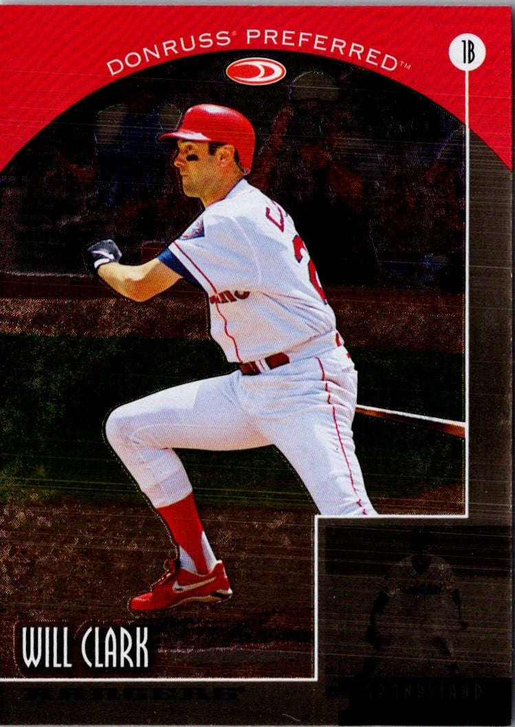 1998 Donruss Preferred Will Clark