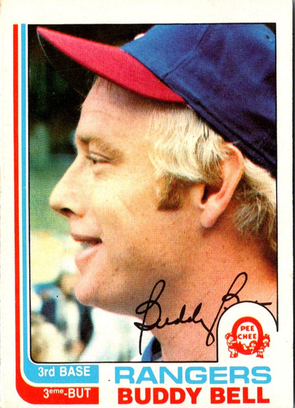 1982 O-Pee-Chee Buddy Bell #50