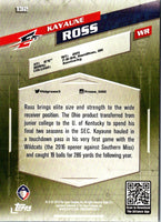 2019 Topps AAF Kayaune Ross #132 Rookie