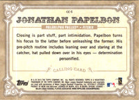 2013 Topps Calling Cards Jonathan Papelbon #CC-5