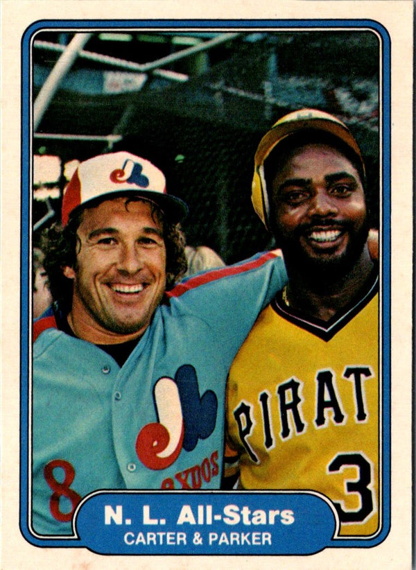 1982 Fleer Gary Carter/Dave Parker #638