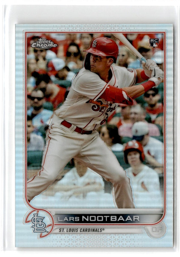 2022 Topps Chrome Lars Nootbaar #19 Rookie