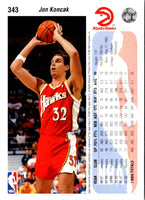 1992 Upper Deck Jon Koncak #343