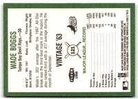 1998 Fleer Tradition Vintage Wade Boggs #121