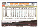 1992 Topps Traded Kevin Seitzer