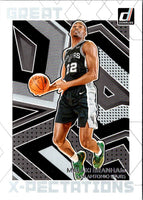 2022 Donruss Great X-Pectations Malaki Branham #15