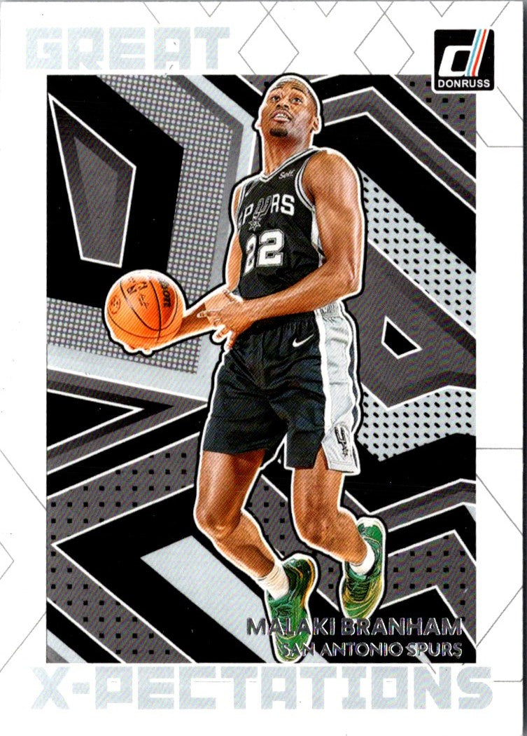 2022 Donruss Great X-Pectations Malaki Branham