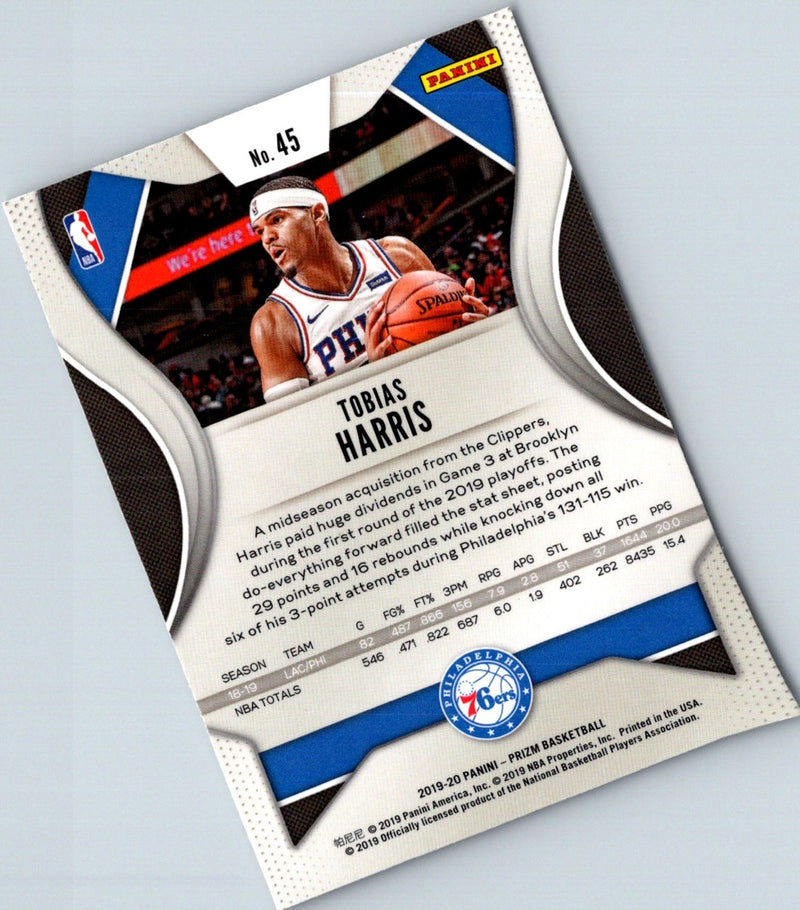 2019 Panini Prizm Tobias Harris