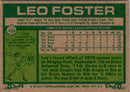 1977 Topps Leo Foster