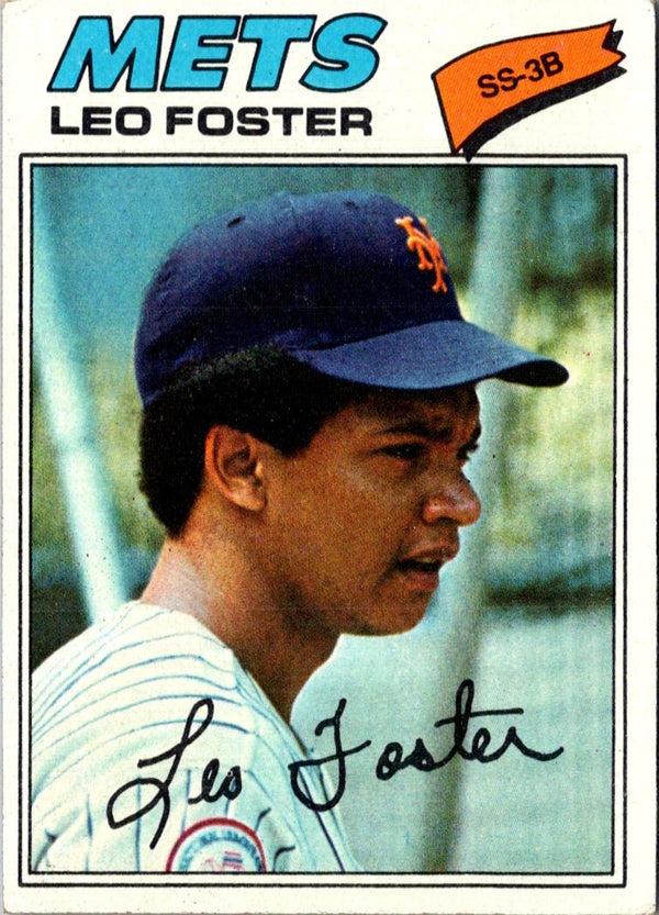 1977 Topps Leo Foster #458