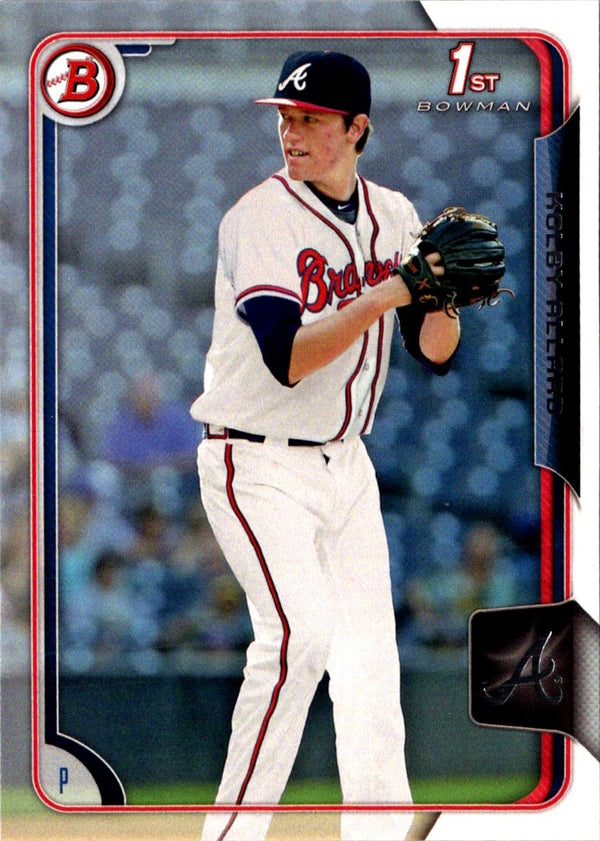 2015 Bowman Draft Picks & Prospects Kolby Allard #10